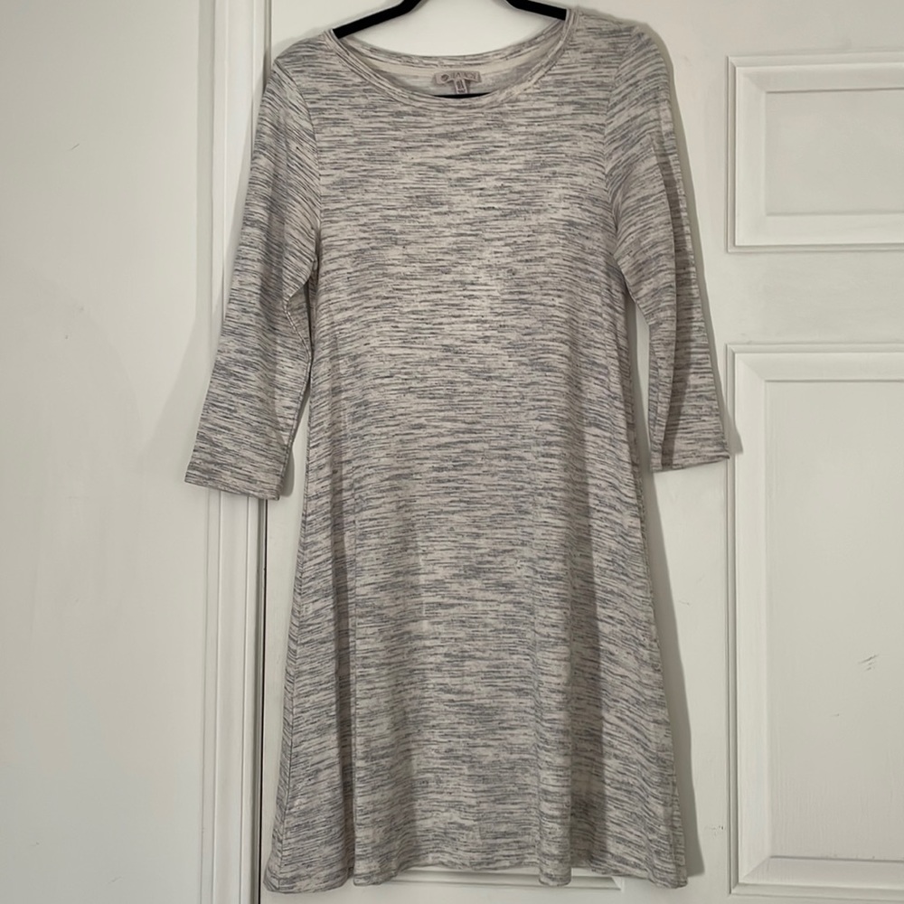 Lila Rose 3/4 Sleeve Knit Dress- Small
